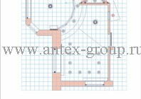 План потолка кухни